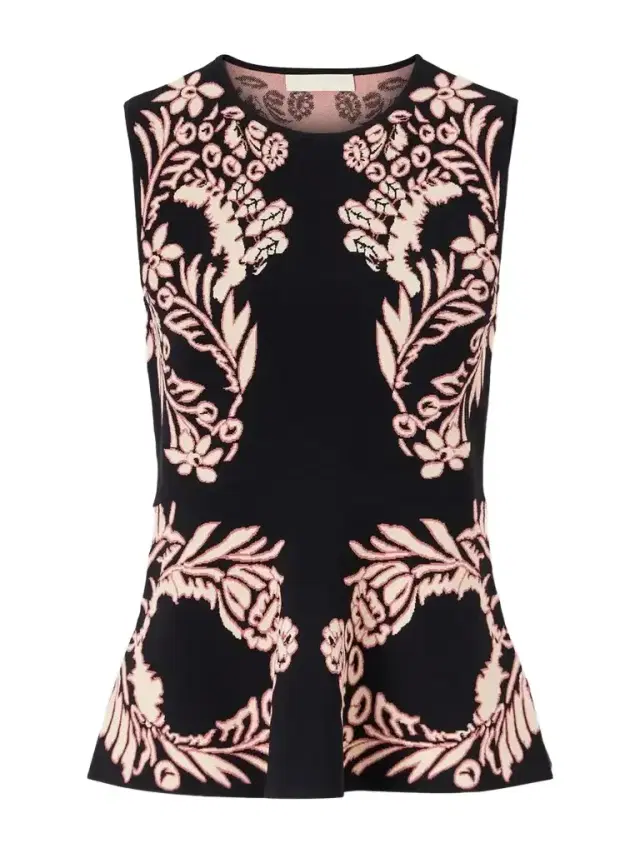 Ulla Johnson Nadira Floral-jacquard Top