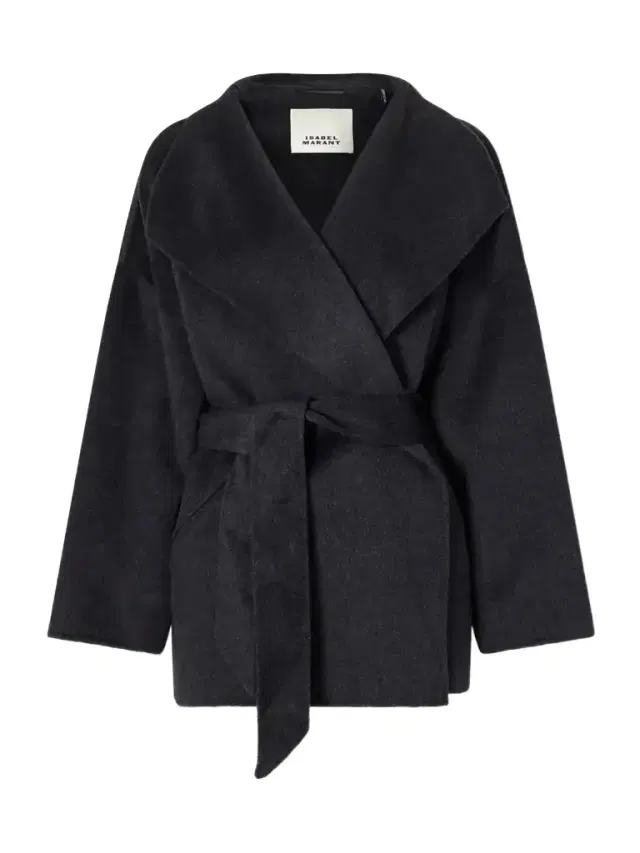Isabel Marant Ceaton Belted Wool And Cashmere-blend Coat