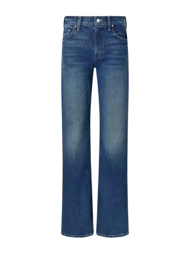Mother The Bookie Sneak Mid-rise Straight-leg Jeans