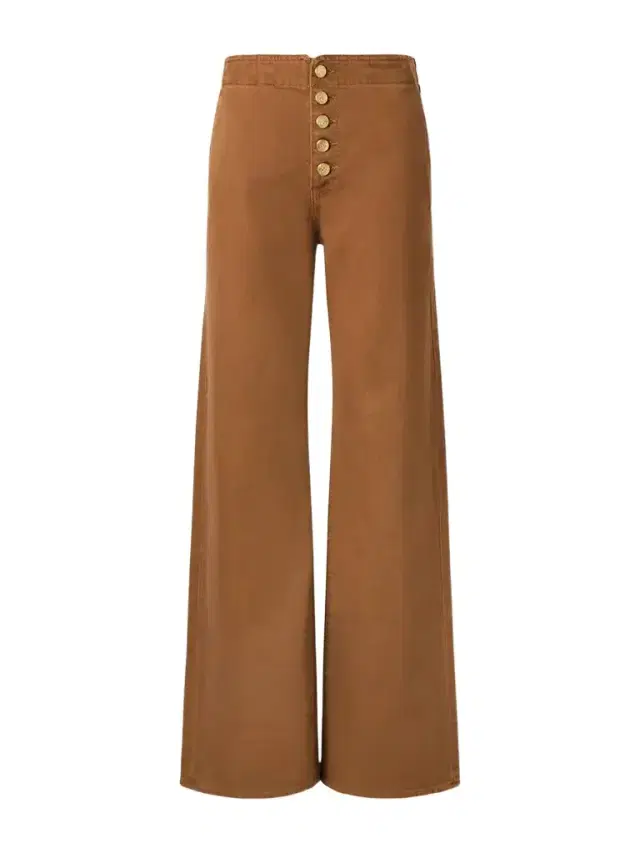 Ulla Johnson The Jasmine Belted Low-rise Wide-leg Jeans