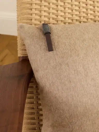 Brunello Cucinelli Bead-embellished Cashmere Cushion | Thumbnail 3 Brunello Cucinelli Bead-embellished Cashmere Cushion | Thumbnail 3