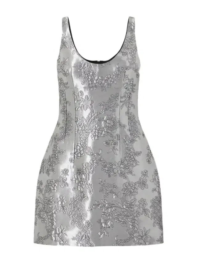 Emilia Wickstead Einna Floral Cloqué Mini Dress