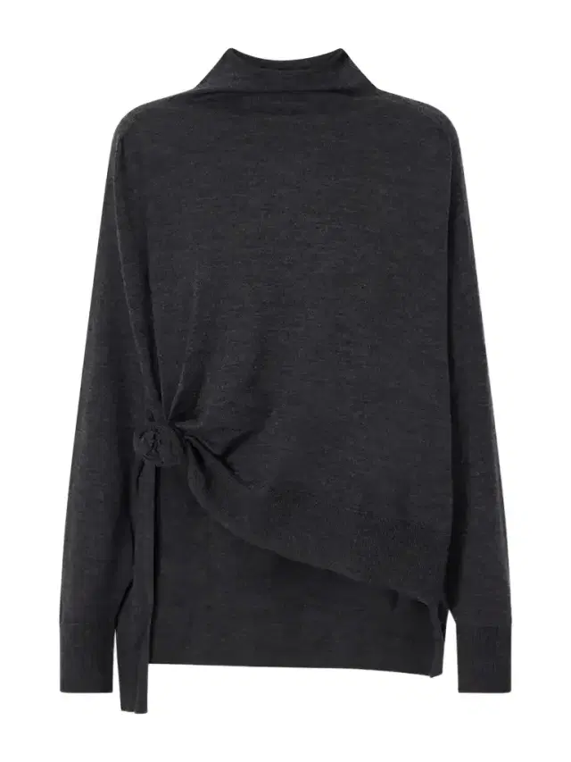 Magda Butrym Knot-detail Wool Turtleneck Sweater