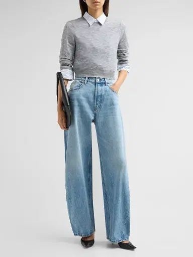 Alexander Wang Women's Crystal Hotfix Pocket Blowup Jeans | Thumbnail 2 Alexander Wang Women's Crystal Hotfix Pocket Blowup Jeans | Thumbnail 2