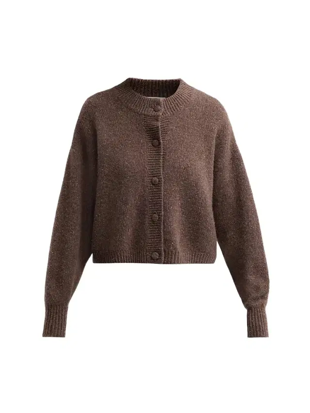 Frame Women's Flecked Wool-Cashmere Cardigan