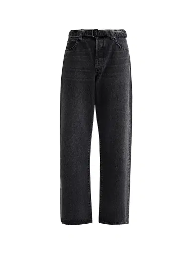 Frame Women's Belted Straight-Leg Jeans | Thumbnail 1 Frame Women's Belted Straight-Leg Jeans | Thumbnail 1
