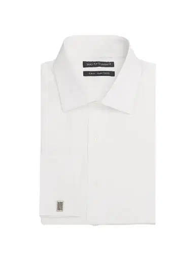 Saks Fifth Avenue Men's COLLECTION Royal Cotton French-Cuff Slim-Fit Oxford Shirt | Thumbnail 1 Saks Fifth Avenue Men's COLLECTION Royal Cotton French-Cuff Slim-Fit Oxford Shirt | Thumbnail 1