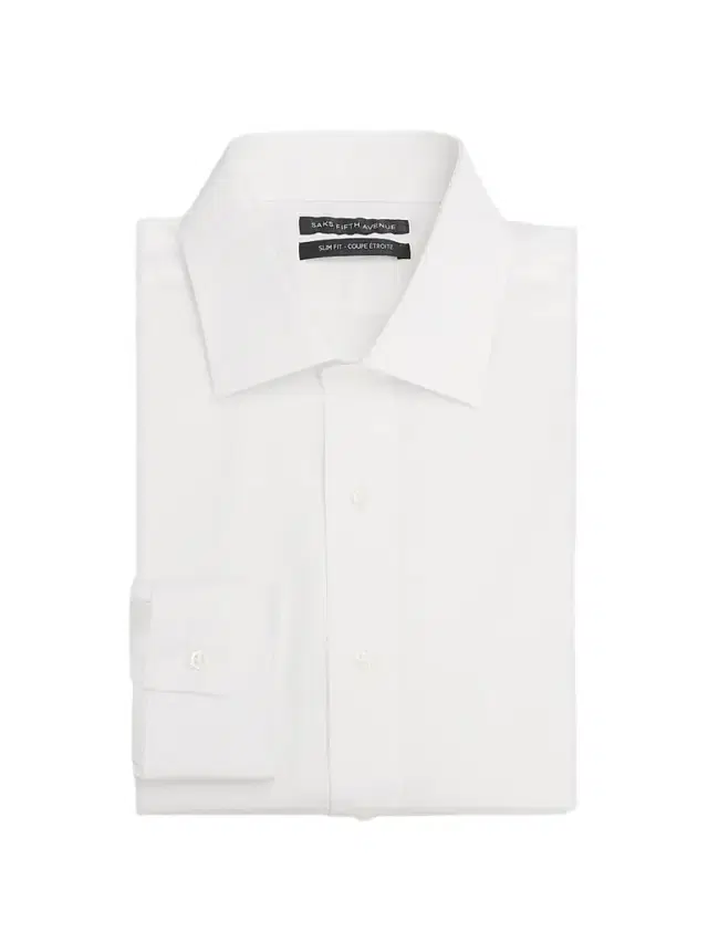Saks Fifth Avenue Men's COLLECTION Royal Cotton Slim-Fit Oxford Shirt