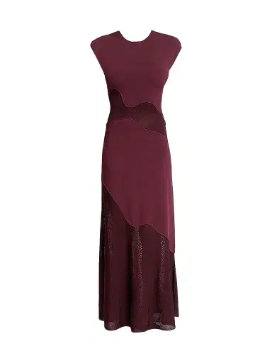 Proenza Schouler Women's Maissa Mix Media Maxi Dress | Thumbnail 1 Proenza Schouler Women's Maissa Mix Media Maxi Dress | Thumbnail 1