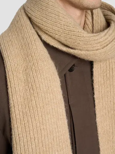 Dries Van Noten Men's Moyson Alpaca Wool-Blend Scarf | Thumbnail 2