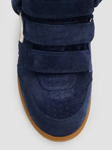 Isabel Marant Women's Bekett Ring 50MM Suede Wedge Sneakers | Thumbnail 4 Isabel Marant Women's Bekett Ring 50MM Suede Wedge Sneakers | Thumbnail 4