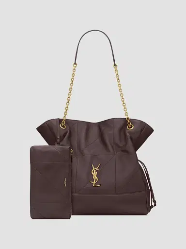 Saint Laurent Women's Jamie Shopping Tote Bag in Lambskin | Thumbnail 3