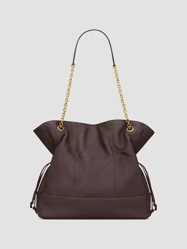 Saint Laurent Women's Jamie Shopping Tote Bag in Lambskin | Thumbnail 4