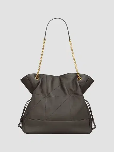 Saint Laurent Women's Jamie Shopping Tote Bag in Lambskin | Thumbnail 2