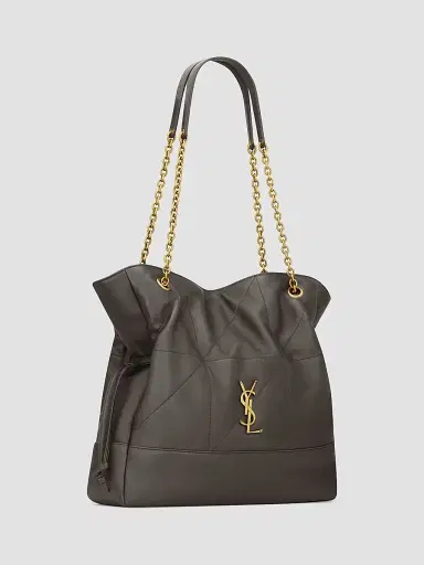 Saint Laurent Women's Jamie Shopping Tote Bag in Lambskin | Thumbnail 4