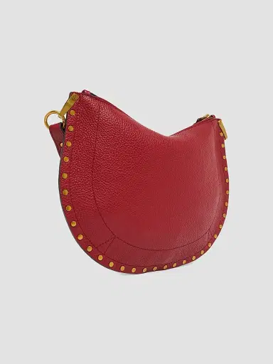 Isabel Marant Women's Oskan Studded Leather Shoulder Bag | Thumbnail 3 Isabel Marant Women's Oskan Studded Leather Shoulder Bag | Thumbnail 3