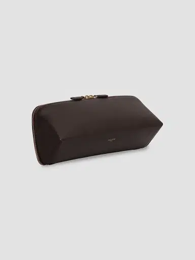 Alaïa Women's Delta Leather Clutch | Thumbnail 2 Alaïa Women's Delta Leather Clutch | Thumbnail 2