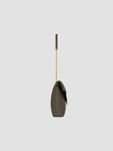 Saint Laurent Women's Cassandre Large Pouch on Chain in Lambskin | Thumbnail 7 Saint Laurent Women's Cassandre Large Pouch on Chain in Lambskin | Thumbnail 7