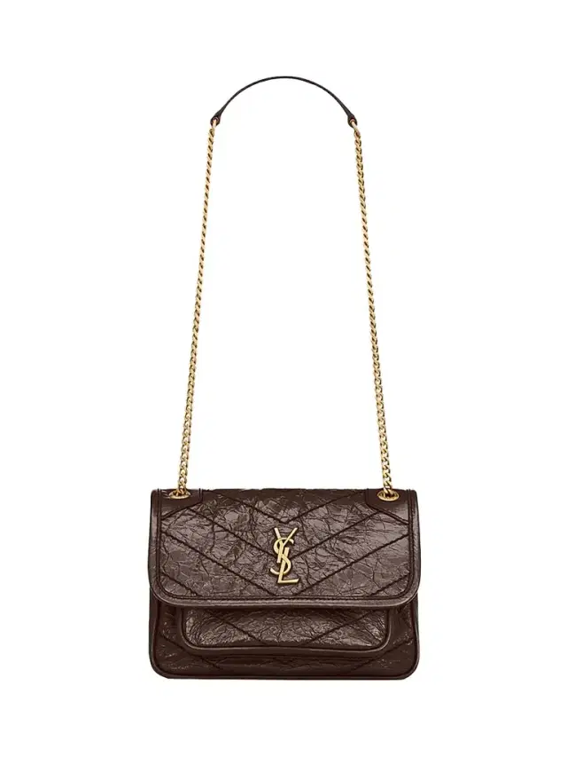 Saint Laurent Women's Niki Mini Bag in Vintage Leather