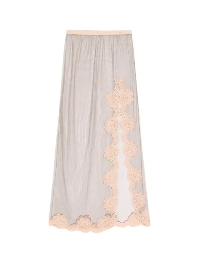 Valentino Garavani Women's Long Skirt in Sheer Tulle