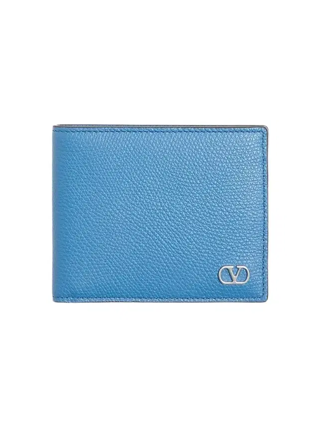 Valentino Garavani Men's VLogo Signature Grainy Calfskin Wallet
