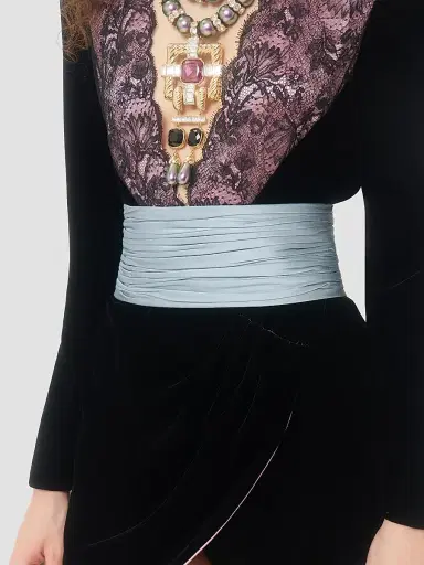 Valentino Garavani Women's Satin Cady Belt | Thumbnail 2