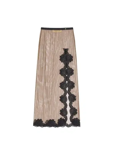 Valentino Garavani Women's Long Skirt in Sheer Tulle | Thumbnail 1 Valentino Garavani Women's Long Skirt in Sheer Tulle | Thumbnail 1