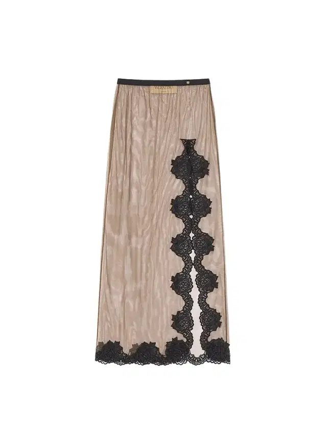 Valentino Garavani Women's Long Skirt in Sheer Tulle
