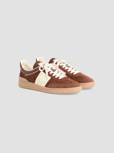 Valentino Garavani Men's Upvillage Low Top Sneakers in Leather | Thumbnail 2 Valentino Garavani Men's Upvillage Low Top Sneakers in Leather | Thumbnail 2