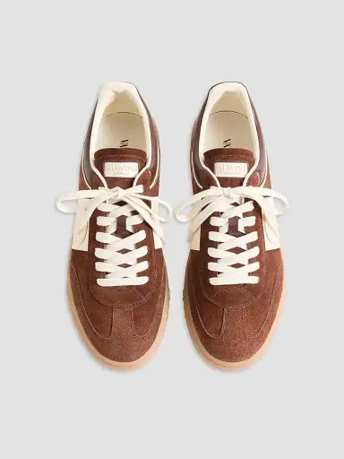 Valentino Garavani Men's Upvillage Low Top Sneakers in Leather | Thumbnail 4 Valentino Garavani Men's Upvillage Low Top Sneakers in Leather | Thumbnail 4