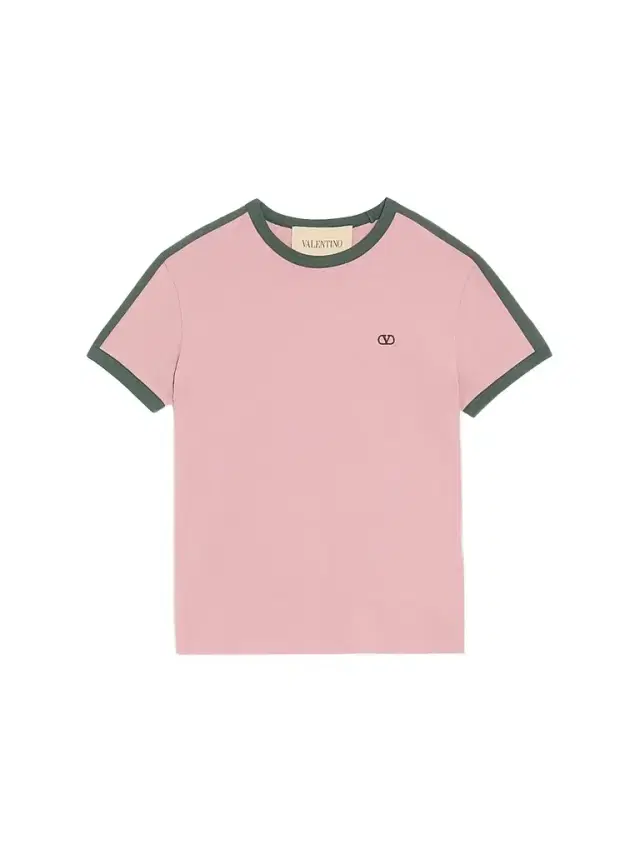 Valentino Garavani Men's Cotton T-Shirt with Crewneck with VLogo Embroidery