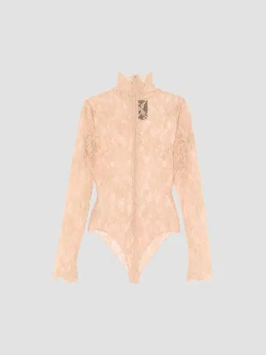 Valentino Garavani Women's Lurex Lace Bodysuit | Thumbnail 2