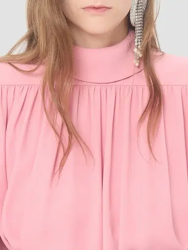 Valentino Garavani Women's Cady Couture Pleated Top | Thumbnail 6 Valentino Garavani Women's Cady Couture Pleated Top | Thumbnail 6