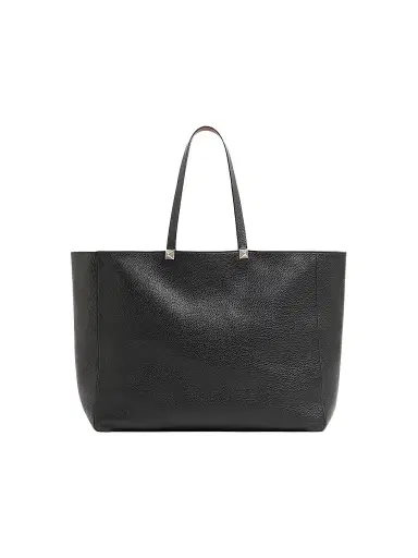 Valentino Garavani Men's Rockstud Reversible Elk Print Calfskin Tote | Thumbnail 1 Valentino Garavani Men's Rockstud Reversible Elk Print Calfskin Tote | Thumbnail 1