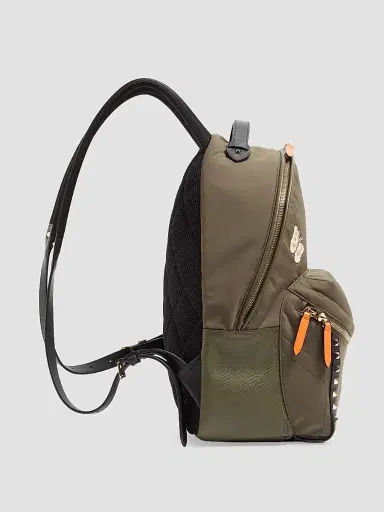 Valentino Garavani Men's Rockstud Backpack in Technical Fabric | Thumbnail 3 Valentino Garavani Men's Rockstud Backpack in Technical Fabric | Thumbnail 3