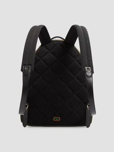 Valentino Garavani Men's Rockstud Backpack in Technical Fabric | Thumbnail 4 Valentino Garavani Men's Rockstud Backpack in Technical Fabric | Thumbnail 4