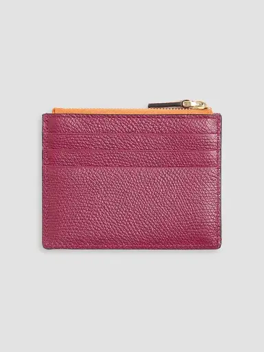 Valentino Garavani Men's Stud Up Coin Purse and Cardholder in Nylon and Grainy Calfskin | Thumbnail 2 Valentino Garavani Men's Stud Up Coin Purse and Cardholder in Nylon and Grainy Calfskin | Thumbnail 2