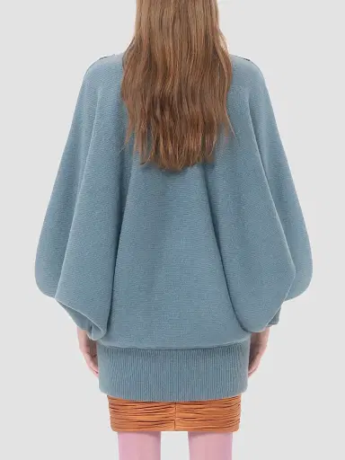 Valentino Garavani Women's Wool Sweater with Lace | Thumbnail 5 Valentino Garavani Women's Wool Sweater with Lace | Thumbnail 5