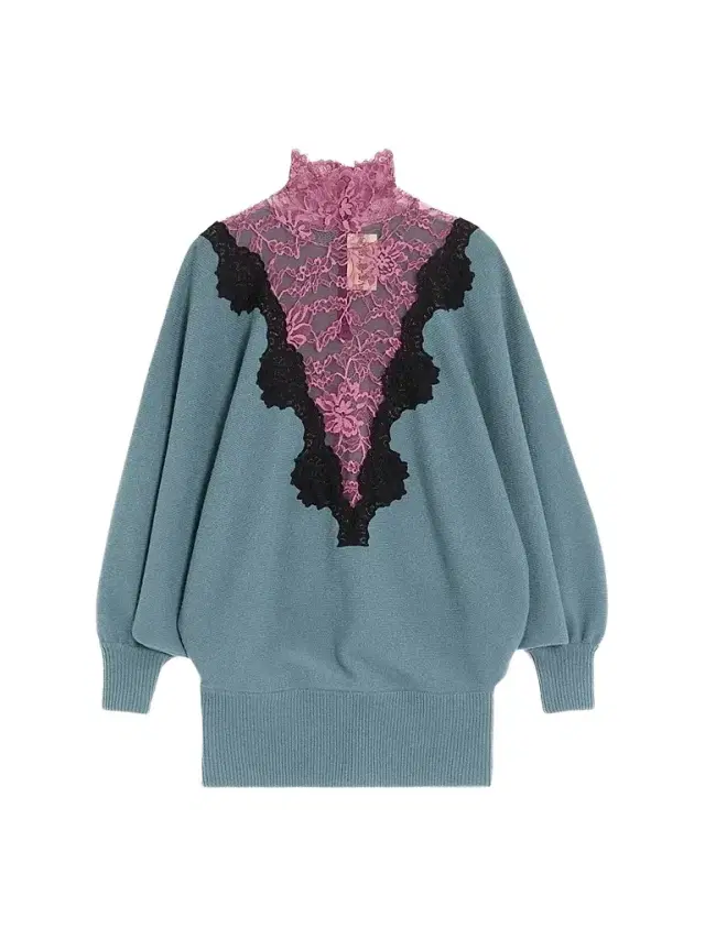 Valentino Garavani Women's Wool Sweater with Lace