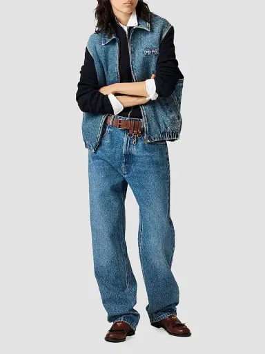 Miu Miu Women's Five-Pocket Denim Jeans | Thumbnail 2