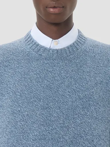 Valentino Garavani Men's Wool Sweater with Embroidered Butterfly Patch | Thumbnail 6 Valentino Garavani Men's Wool Sweater with Embroidered Butterfly Patch | Thumbnail 6