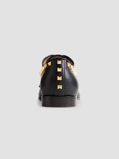 Valentino Garavani Men's Derby Rockstud in Kidskin | Thumbnail 6 Valentino Garavani Men's Derby Rockstud in Kidskin | Thumbnail 6