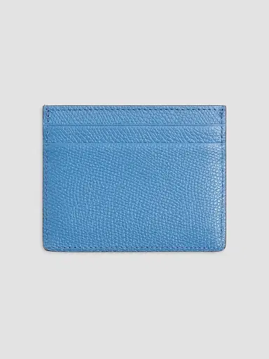 Valentino Garavani Men's VLogo Signature Cardholder in Grainy Calfskin | Thumbnail 2 Valentino Garavani Men's VLogo Signature Cardholder in Grainy Calfskin | Thumbnail 2