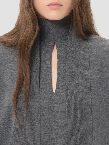 Valentino Garavani Women's Wool Sweater with Scarf | Thumbnail 6