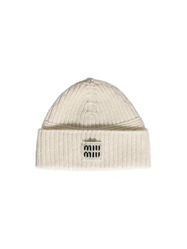 Miu Miu Women's Wool and Cashmere Beanie | Thumbnail 1 Miu Miu Women's Wool and Cashmere Beanie | Thumbnail 1
