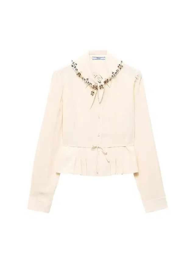 Prada Women's Silk Marocain Shirt
