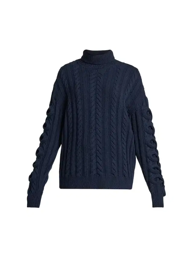Etro Women's Cable-Knit Wool Sweater