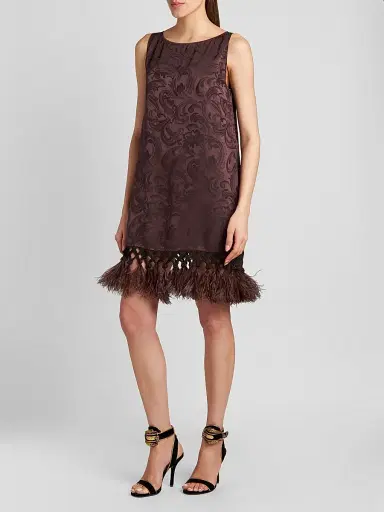 Etro Women's Paisley Tassel Mini Dress | Thumbnail 4 Etro Women's Paisley Tassel Mini Dress | Thumbnail 4