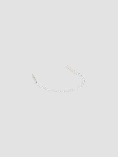 Miu Miu Women's Metal and Leather Headband | Thumbnail 1