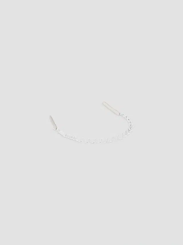 Miu Miu Women's Metal and Leather Headband
